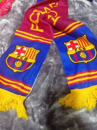 Bufanda FCB Barcelona Azul y Rojo