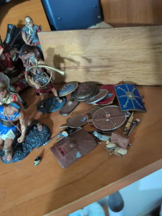 Figure storiche di soldatini in piombo