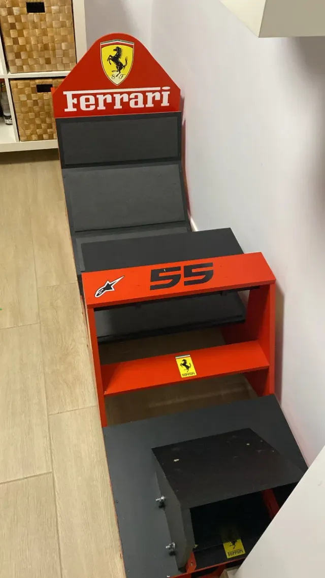 Asiento F1 Ferrari PS5 y PC