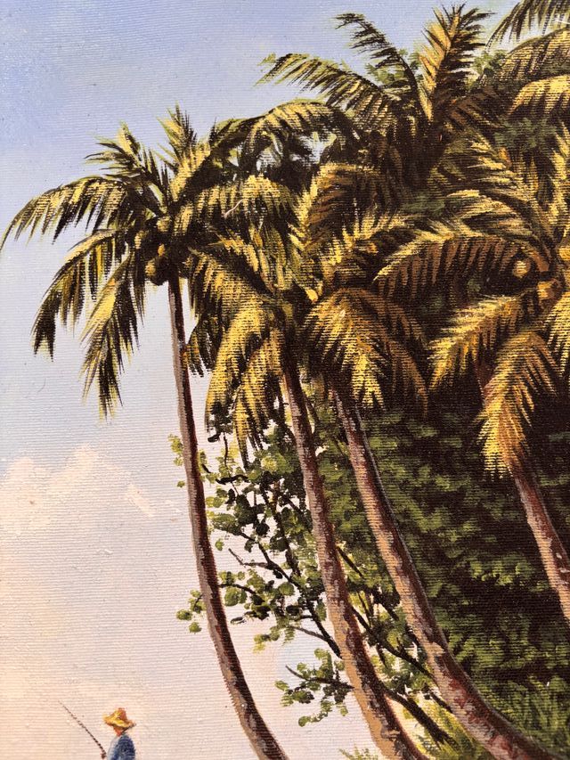 Pintura acrílica Paraísos Cubanos