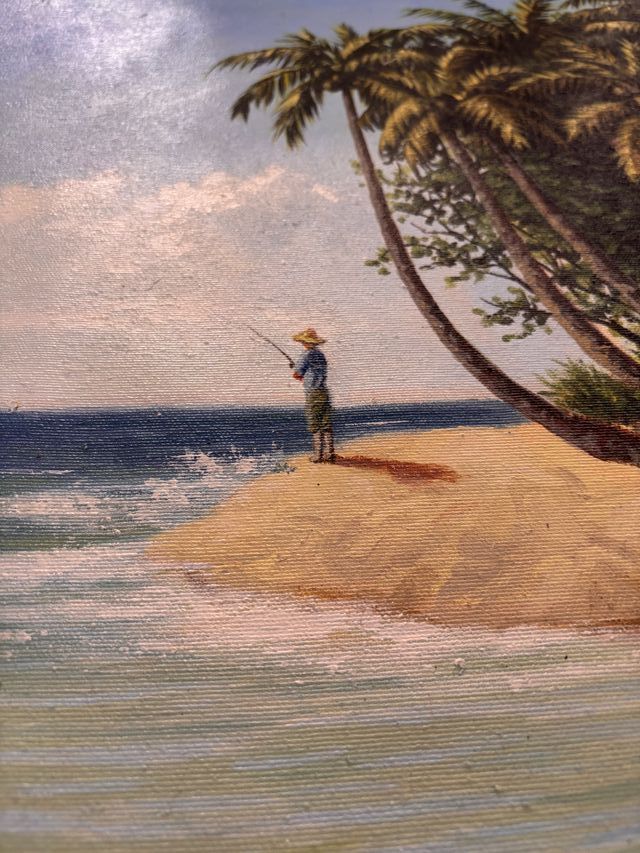 Pintura acrílica Paraísos Cubanos