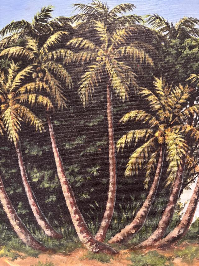 Pintura acrílica Paraísos Cubanos