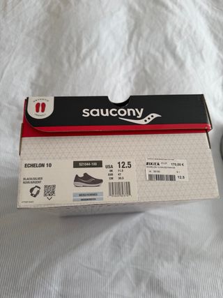 Zapatillas Saucony Negras y Blancas
