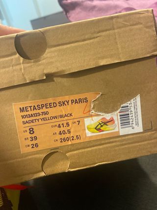 Asics MetaSpeed Sky Paris T41.5