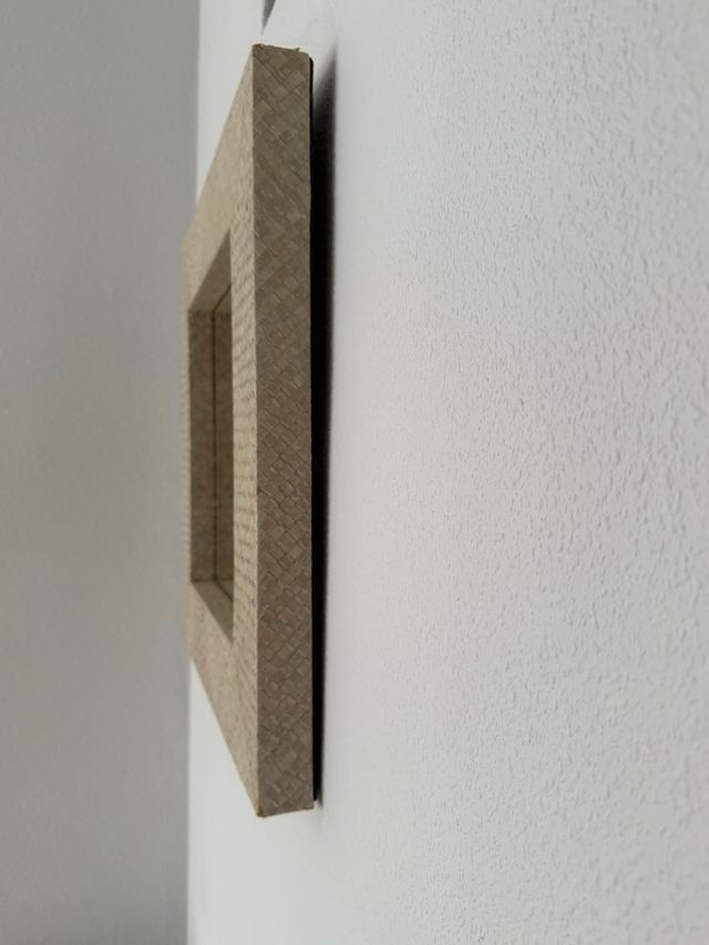 Espejo decorativo beige