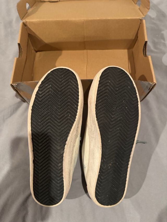 Golden Goose Beige y Blancas