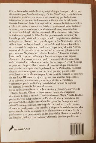 Jonathan Strange y el Señor Norrell - Susanna Clar