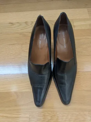 Zapatos de tacón negros vintage