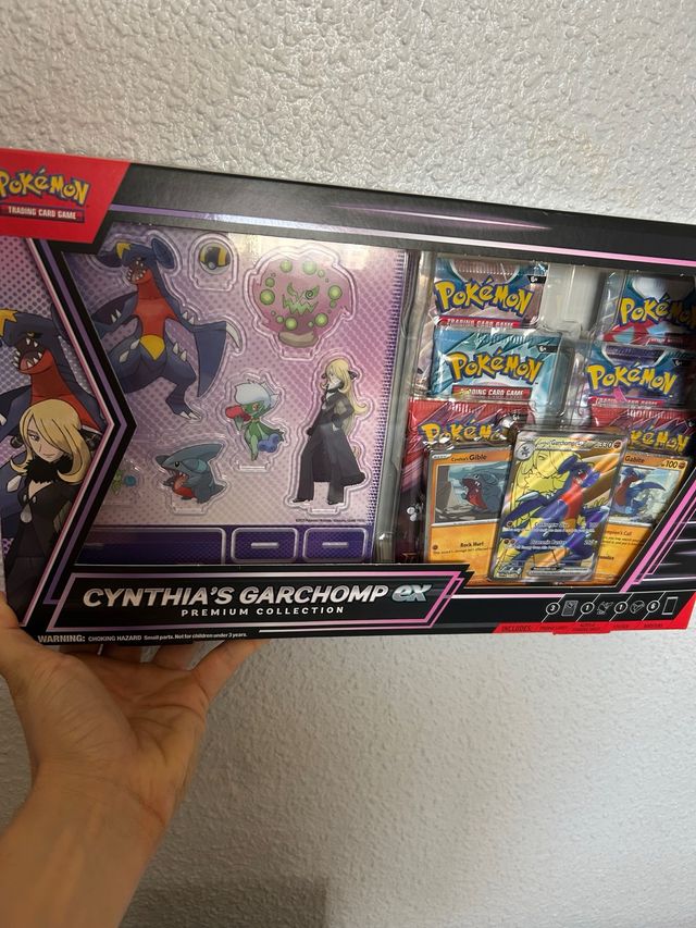 Colección Premium Pokémon Cynthia's Garchomp EX