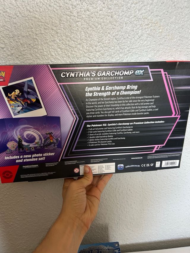 Colección Premium Pokémon Cynthia's Garchomp EX