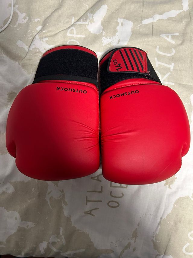 Guantes de Boxeo Rojos 14 oz