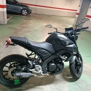 Yamaha MT-125 Negra Mate 2022