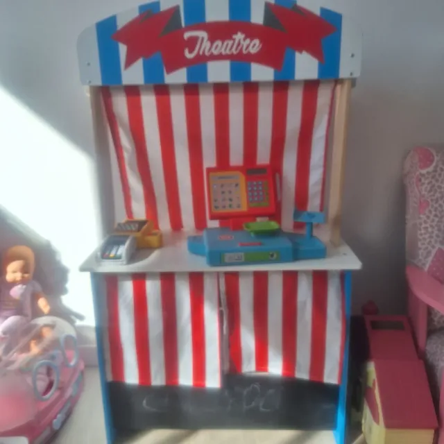 Teatro Marionetas y Mercado Madera