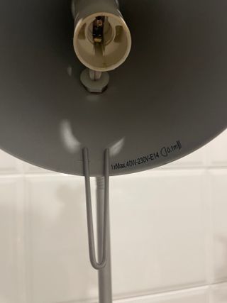 Flexo Infantil Ratón Azul y Plata