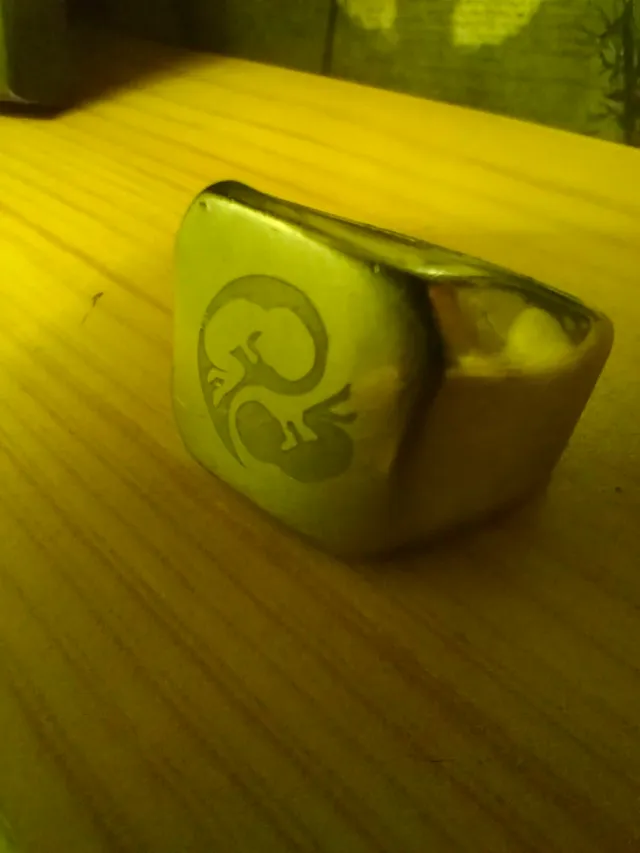 Anillo Sello Ayax y Prok Plata