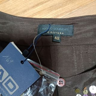 Adolfo Dominguez Chaqueta Lentejuelas Talla 42