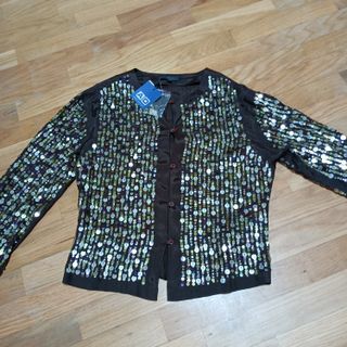 Adolfo Dominguez Chaqueta Lentejuelas Talla 42