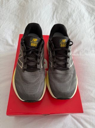 New Balance Zapatillas Gris y Amarillo