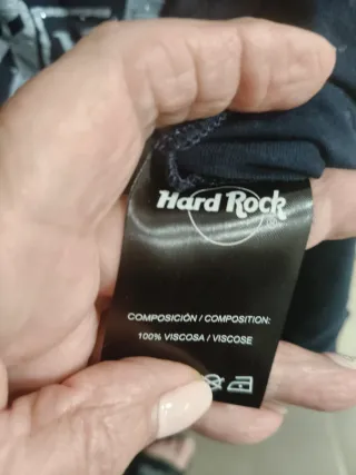 Camiseta Hard Rock Talla XS