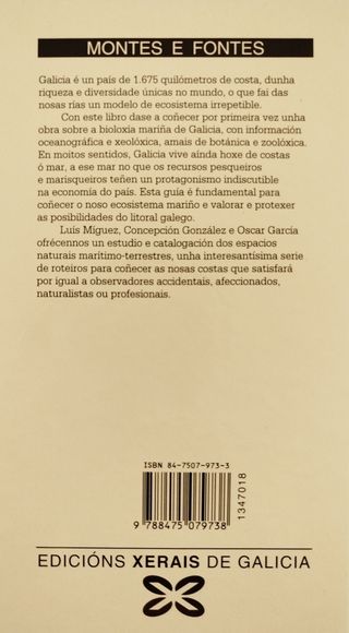25€ por libro. Guía Montes e Fontes.