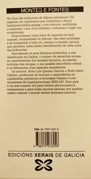 25€ por libro. Guía Montes e Fontes.