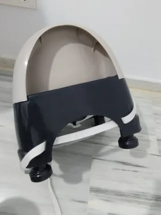 Trona portátil con bandeja