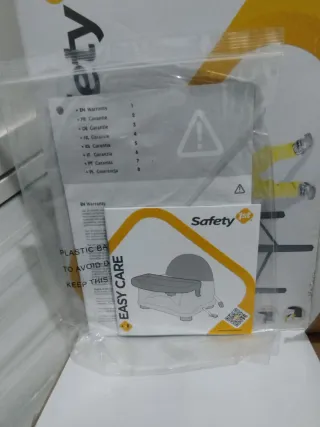 Trona portátil con bandeja