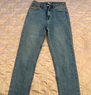 Jeans vita alta gamba dritta