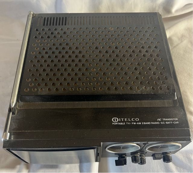 TV Radio Portatile vintage della Itelco