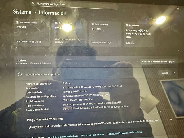 Microsoft Surface Pro 11th Gen