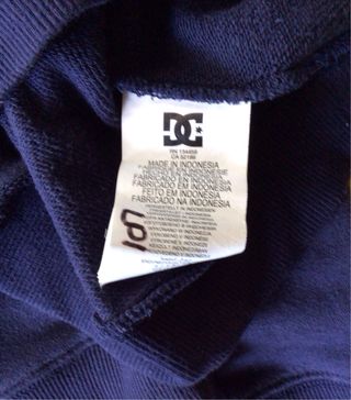 Sudadera DC marino con capucha turquesa