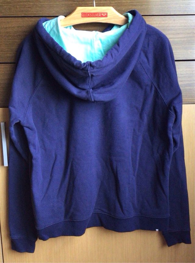 Sudadera DC marino con capucha turquesa