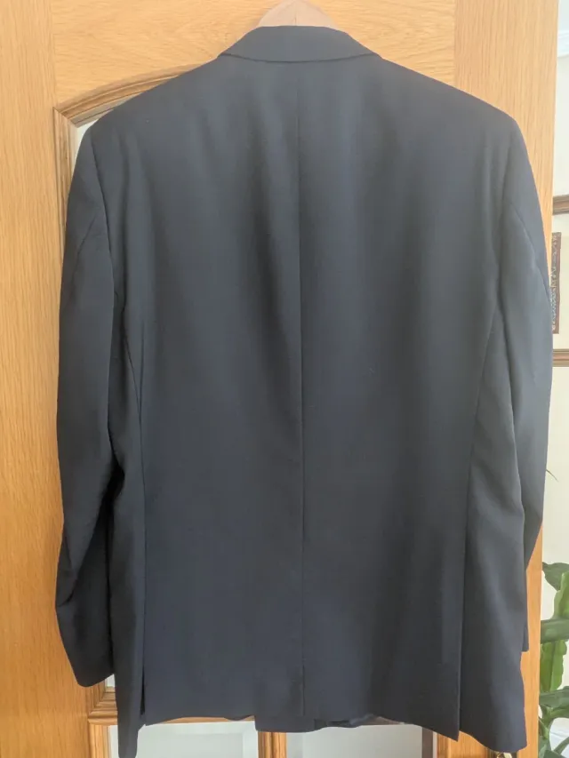 Chaqueta de traje negra