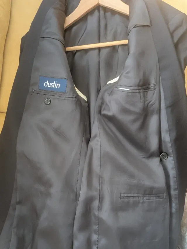 Chaqueta de traje negra