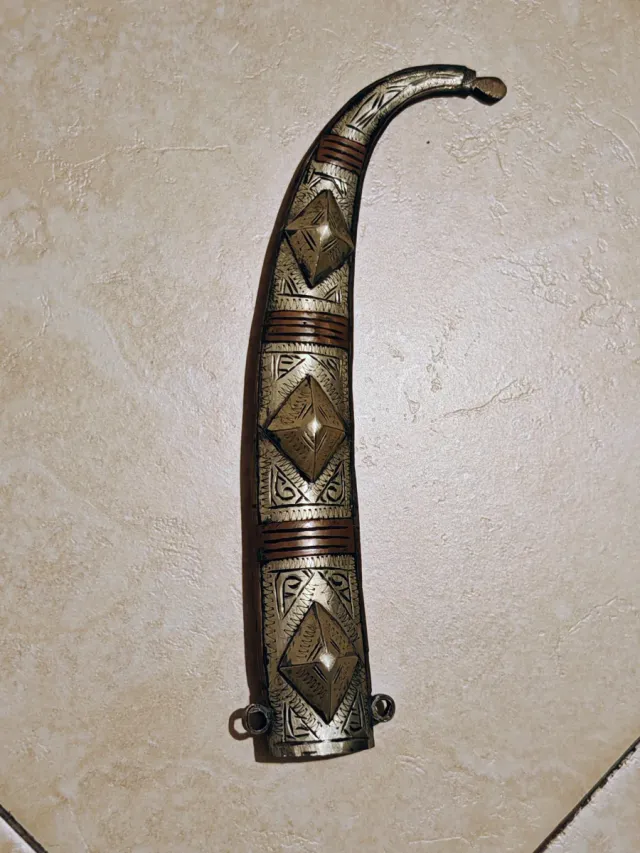 Fodero arabo decorato COMPLETO