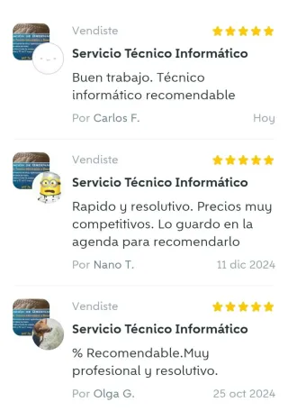 Servicio Técnico Informático a Domicilio