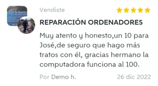 Servicio Técnico Informático a Domicilio