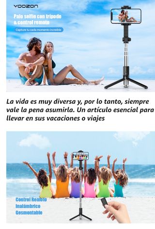 Palo Selfie Yoozon Bluetooth Trípode