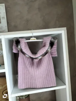 Gilet Liu Jo rosa taglia M italiana