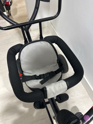 Triciclo para bebé con toldo y manillar