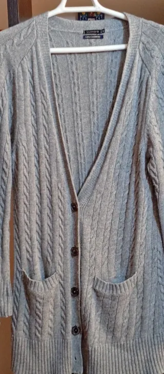 Chaqueta larga de Lloyd's de lana.