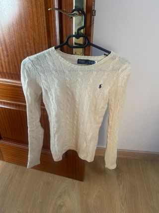 Jersey Polo Ralph Lauren Beige Talla XS