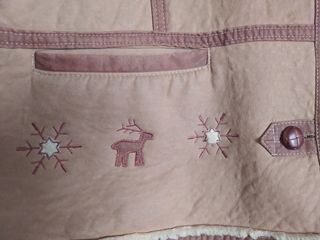 Cazadora beige con forro de borreguito