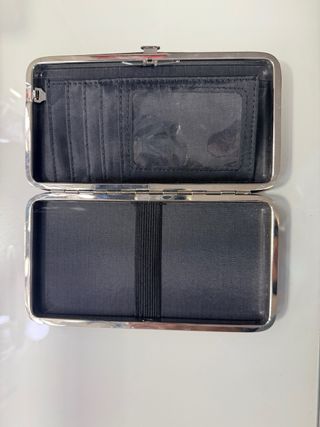 Bolso de mano LOVE con corazón y glitter