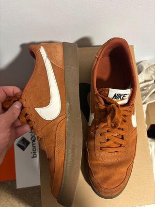 Zapatillas Nike Killshot Naranja/Blanco Suede