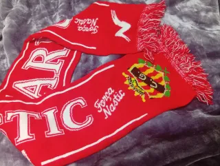 Bufanda Força Nàstic Roja y Blanca