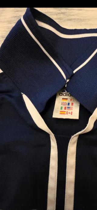 Polo Adidas Talla XL Azul