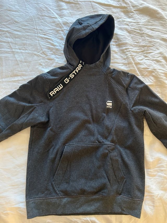 Sudadera G-Star RAW Gris con Logo