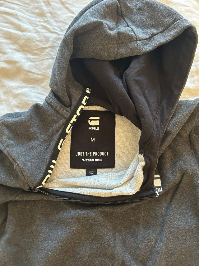 Sudadera G-Star RAW Gris con Logo