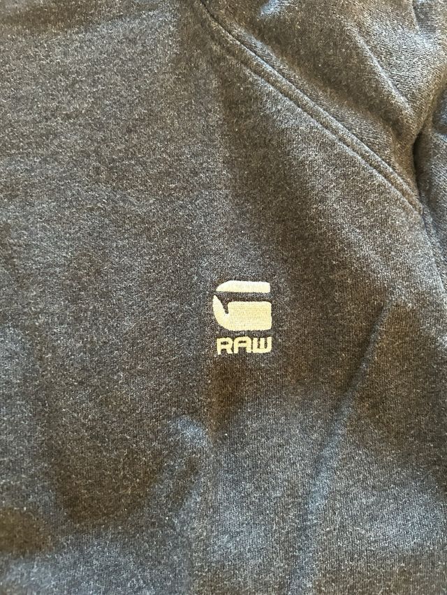 Sudadera G-Star RAW Gris con Logo